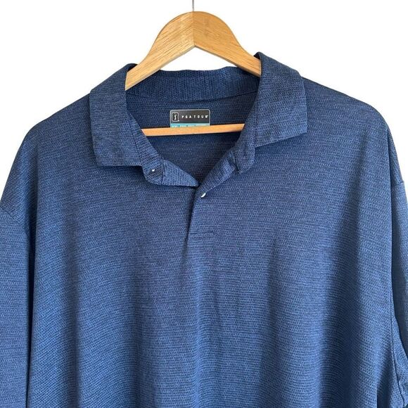 PGA Tour Men's Navy Blue Golf Shirt Size XXL - Picture 3 of 5